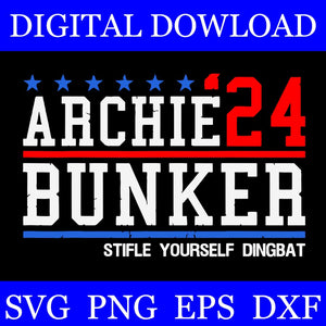 Archie’24 bunker stifle yourself dingbat svg