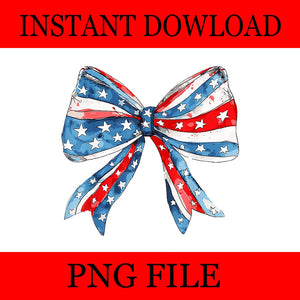 Coquette American Girl PNG, Coquette Bow PNG, Coquette 4th of July PNG