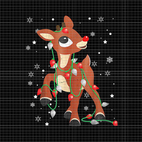 Rudolph The Red Nose Reindeer Png, Rudolph Reindeer Png, Reindeer Christmas Png