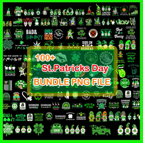 100+ Bundle St Patrick's Day Png,  Patrick's Day Png, Irish Bundle Png, Happy St Patrick's Day Png, Shamrocks Png, Retro St Patrick's Png Bundle