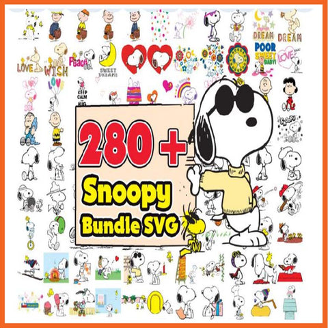 Snoopy bundle Svg