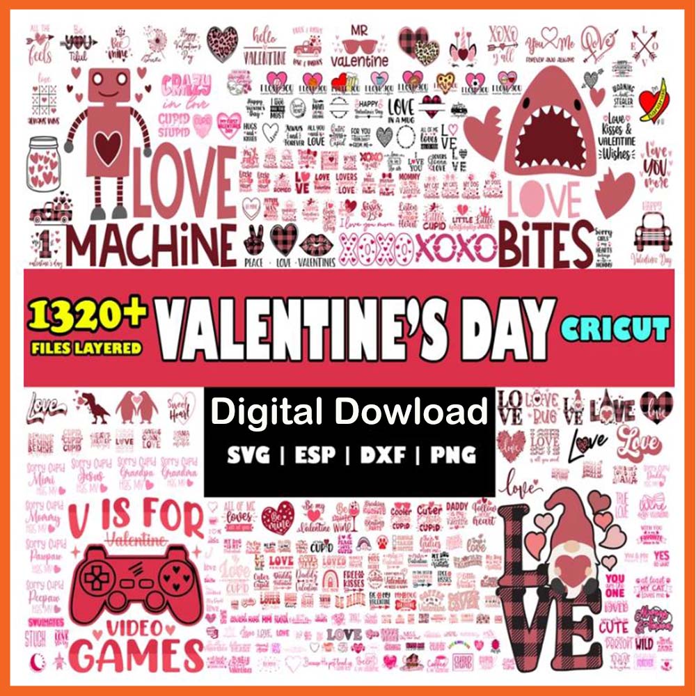 Valentine's Day Bundle Svg