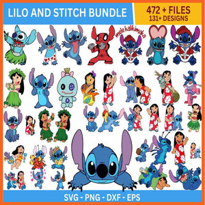 Lilo and Stitch Bundle Svg