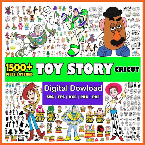 Toy Story Bundle Svg