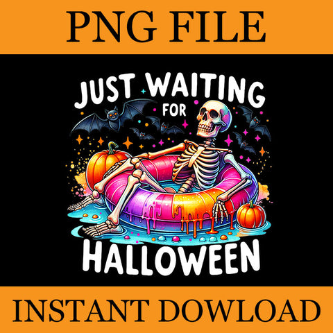 Just Waiting For Halloween PNG