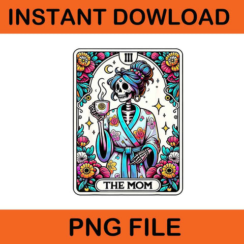 The Mom Tarot Card PNG