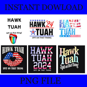 Hawk Tuah 24 Spit On That Thang  PNG,  Hawk Tuah PNG