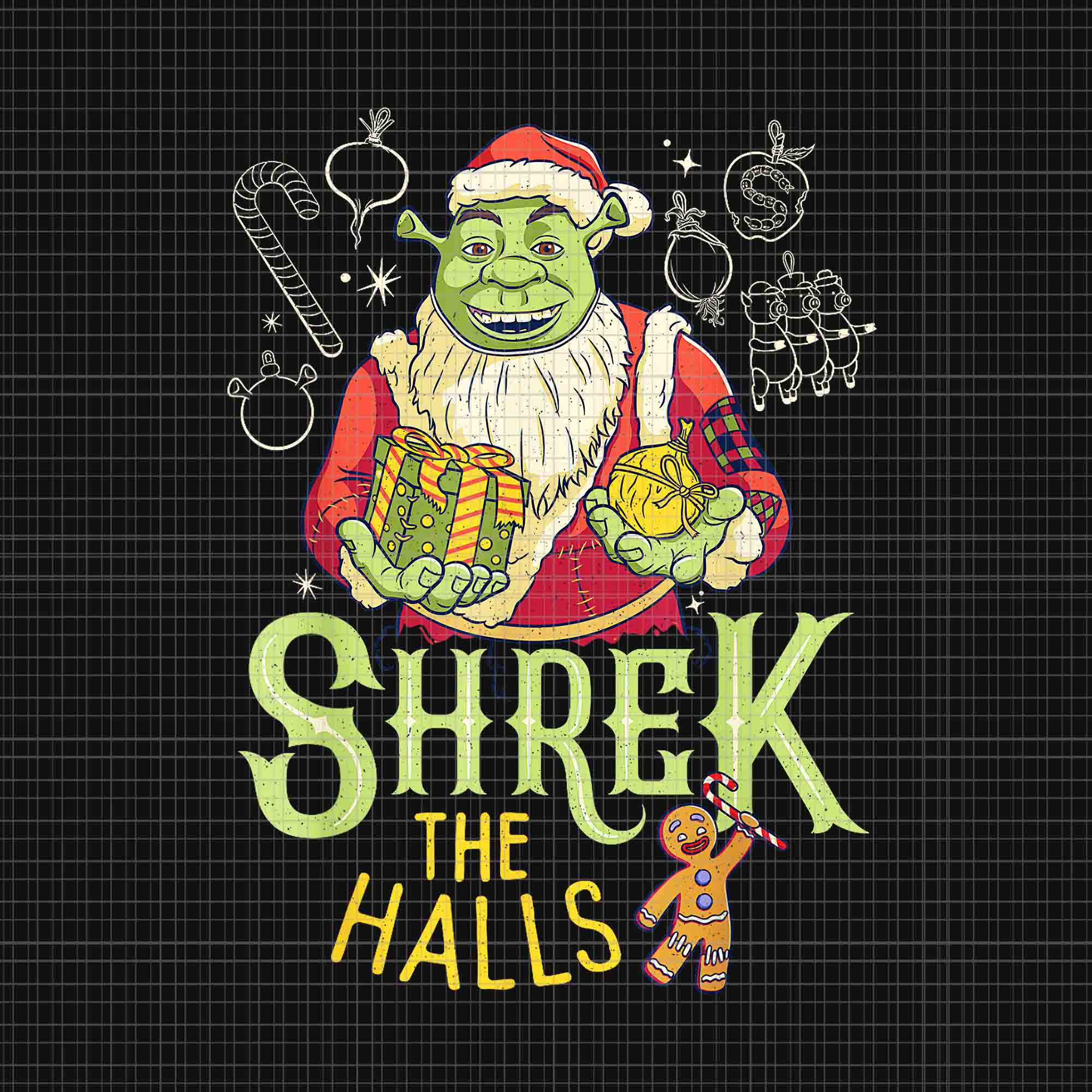 Shrek for St Patricks Day Svg Cartoon Characters Friends SVG 