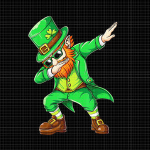 Dabbing Leprechaun St Patrick Day Png, Dabbing Leprechaun Png, Leprechaun Patrick Day Png