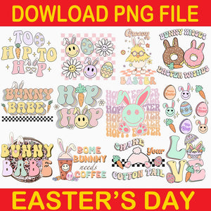 Easter Bundle Png, To Hip To Hop Png