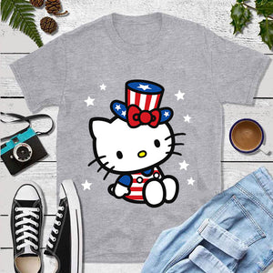 Hello Kitty 4th Of July SVG, Hello Kitty Independence Day SVG, Hello Kitty SVG