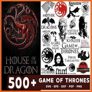 Game of Thrones Bundle Svg