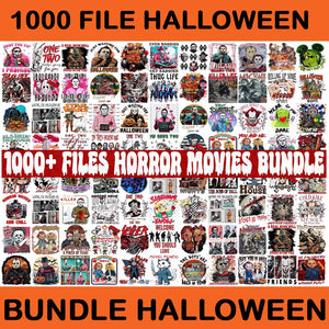 Bundle Halloween 1000+ Villains Bundle Png, Horror Movie Halloween Png, Horror Movie Png, Pink Ghost Halloween PNG