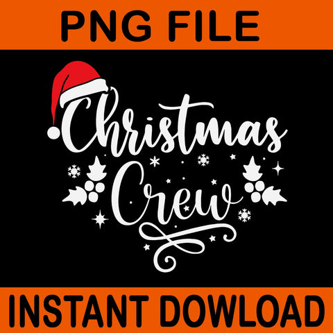 Christmas Crew Hat Santa SVG, Christmas Crew SVG