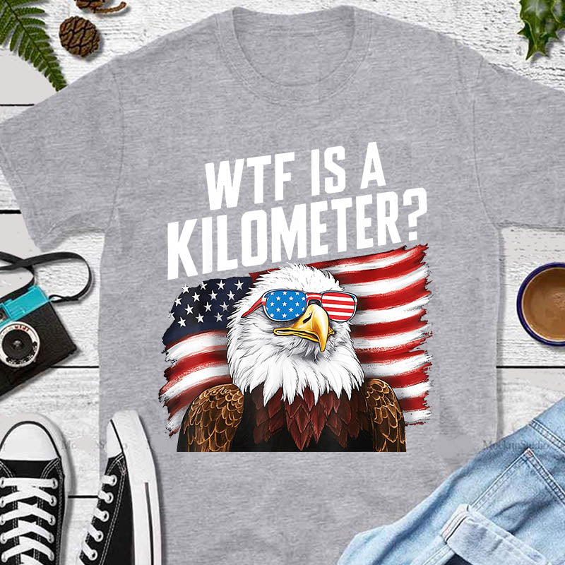 WTF Is A Kilometer 4th Of July PNG, USA Bald Eagle PNG, Eagle 4th Of July PNG