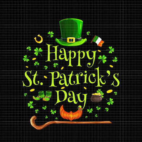 Happy St Patrick's Day Green Shamrock Png, Irish Saint Patrick’s Png, Happy St Patrick's Day Png, Shamrock Png
