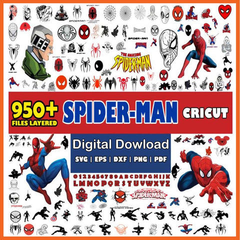 Spiderman Bundle Svg