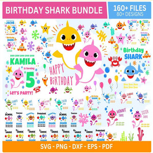 Baby Shark Bundle Svg