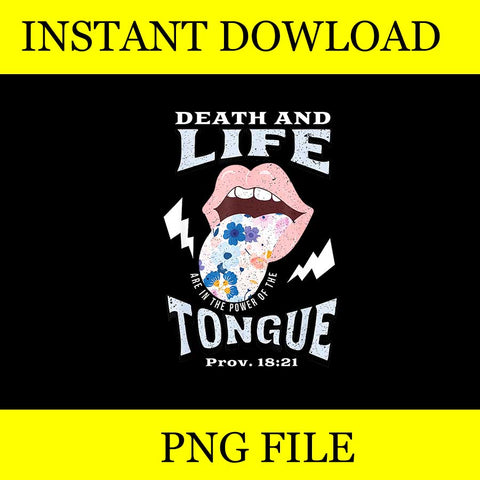 Death And Life Tongue Christian PNG