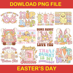 Happy Easter Png, Bunny Babe Png, The Bunny Is My HomeBoy Png