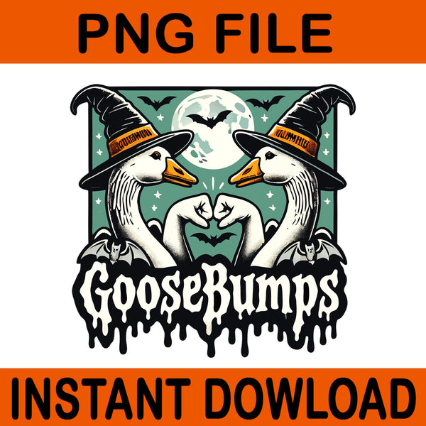 Goose Bumps Goosebumps PNG, Geese Fist Bump Halloween PNG, Goose Bumps Halloween PNG