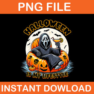 Halloween Is My Live Ghost PNG, Ghost Halloween PNG