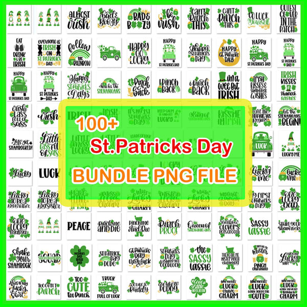 100+ Bundle St Patrick's Day Png,  Patrick's Day Png, Irish Bundle Png, Happy St Patrick's Day Png, Shamrocks Png, Retro St Patrick's Png Bundle