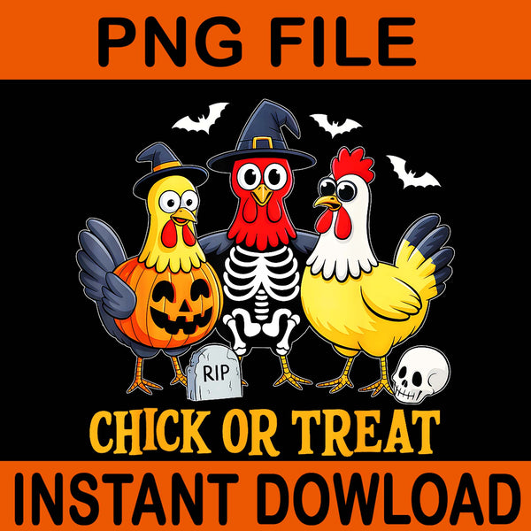 Chick Or Treat Chicken Halloween PNG