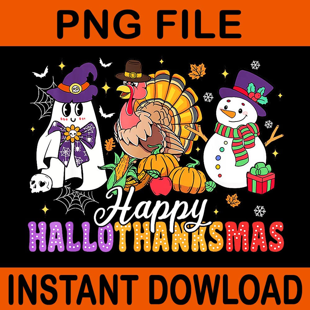 Halloween Thanksgiving Christmas Happy HalloThanksMas PNG