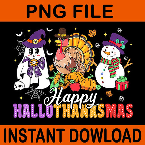 Halloween Thanksgiving Christmas Happy HalloThanksMas PNG