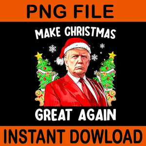 Trump Make Christmas Great Again PNG