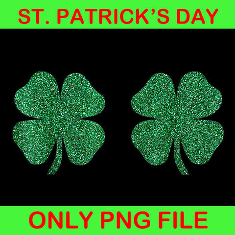 Shamrocks Boobs Irish St Patrick's Day Png, Shamrocks Png