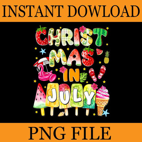 Groovy Christmas In July Summer Hawaii PNG