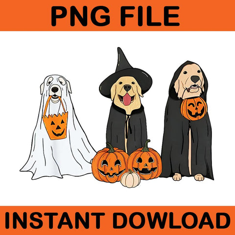 Trick Or Treat Dog Halloween PNG