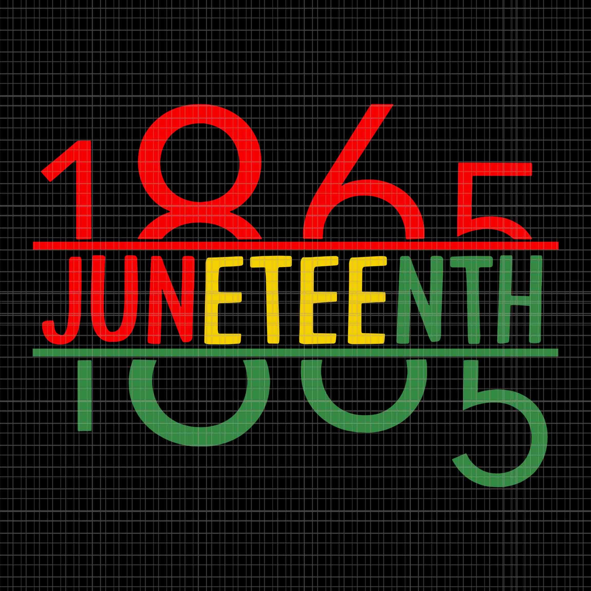 Emancipation Day Is Great With 1865 Juneteenth Flag Svg, 1865 Juneteenth Svg, Juneteenth Day Svg