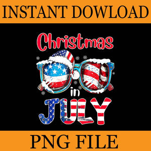 Christmas In July Summer Beach Vacation Xmas PNG