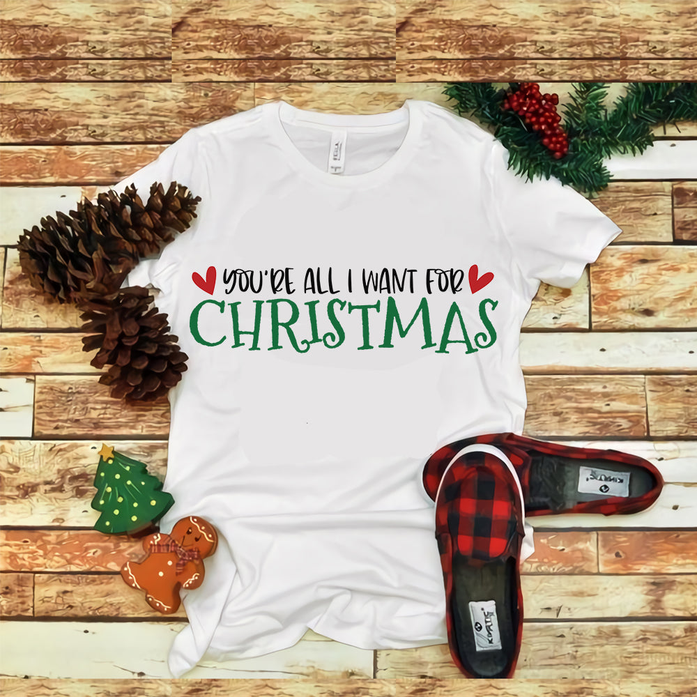 You Are All I Want For Christmas, snow svg, snow christmas, christmas svg, christmas png, christmas vector, christmas design tshirt, santa vector, santa svg, holiday svg, merry christmas, merry christmas svg, merry christmas png, cut file