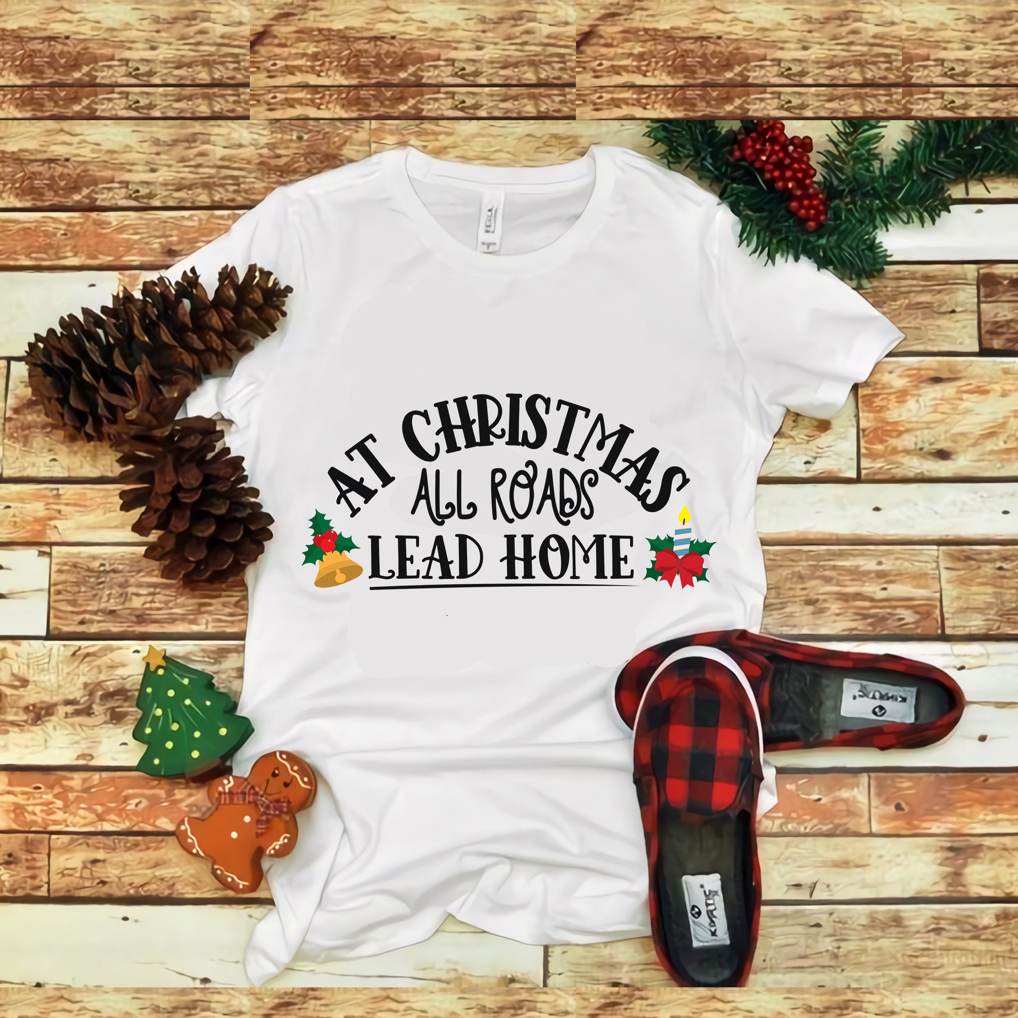 At Christmas All Roads Lead Home, At Christmas All Roads Lead Home SVG, Christmas svg, christmas vector, christmas design tshirt