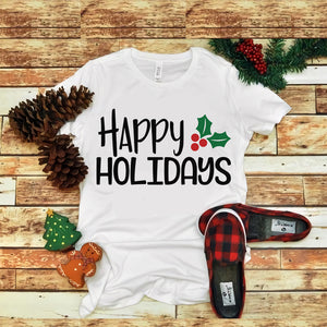 Happy Holidays, Happy Holidays svg, Happy Holidays christmas, merry christmas, snow svg, snow christmas, christmas svg, christmas png, christmas vector, christmas design tshirt, santa vector, santa svg, holiday svg, merry christmas, cut file