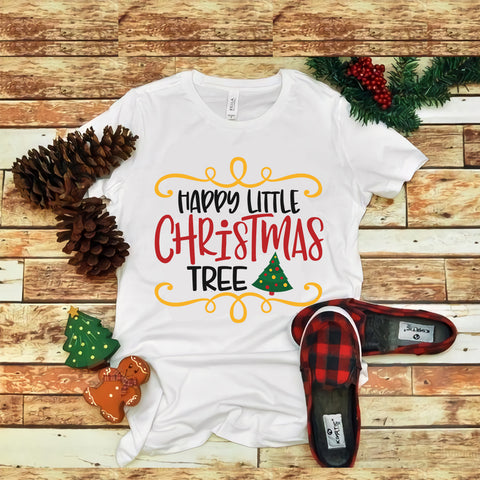 Happy LittlemChristmas Tree, Happy LittlemChristmas Tree svg, merry christmas, snow svg, snow christmas, christmas svg, christmas png, christmas vector, christmas design tshirt, santa vector, santa svg, holiday svg, merry christmas, cut file