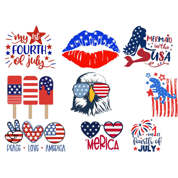 4th of July Svg Bundle, Independence Day, US Flag Svg, Patriotic Svg, America Svg, Fourth of July Bundle svg, USA Flag Svg, USA Svg