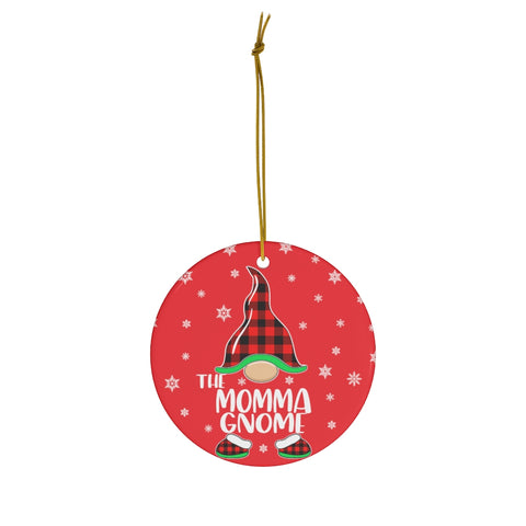 The Moma Gnomme Merry Christmas Ceramic Ornaments