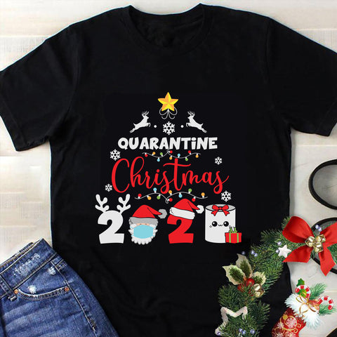 Quarantine Christmas 2021 Svg, Christmas Svg, Tree Christmas Svg, Tree Svg, Santa Svg, Snow Svg, Merry Christmas Svg, Hat Santa Svg, Light Christmas Svg