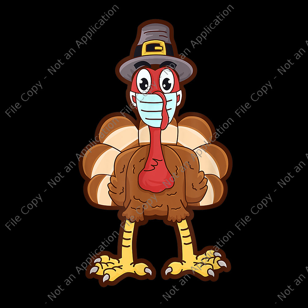 Happy turkey day 2020 png, happy turkey day 2020, funny quarantine turkey face wearing a mask, 2020 quarantine thanksgiving turkey, 2020 quarantine thanksgiving turkey png, thanksgiving vector, thanksgiving turkey vector, turkey vector