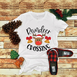 Reindeer crossing christmas svg, Reindeer crossing christmas, Merry christmas svg, snow christmas, christmas svg, christmas png, christmas vector, christmas design tshirt, santa vector, santa svg, holiday svg, merry christmas, cut file