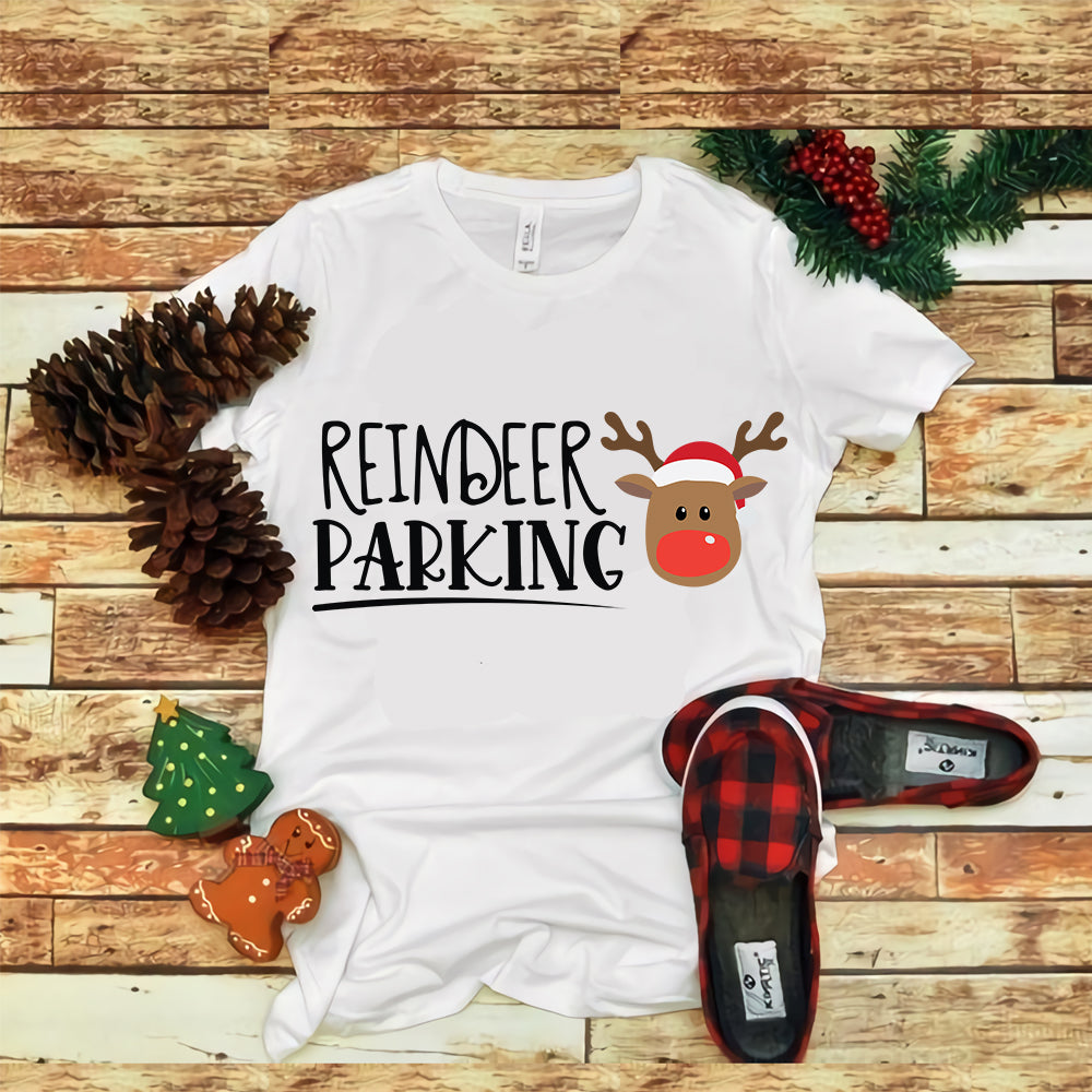 Reindeer parking svg, snow svg, snow christmas, christmas svg, christmas png, christmas vector, christmas design tshirt, santa vector, santa svg, holiday svg, merry christmas, merry christmas svg, merry christmas png, cut file