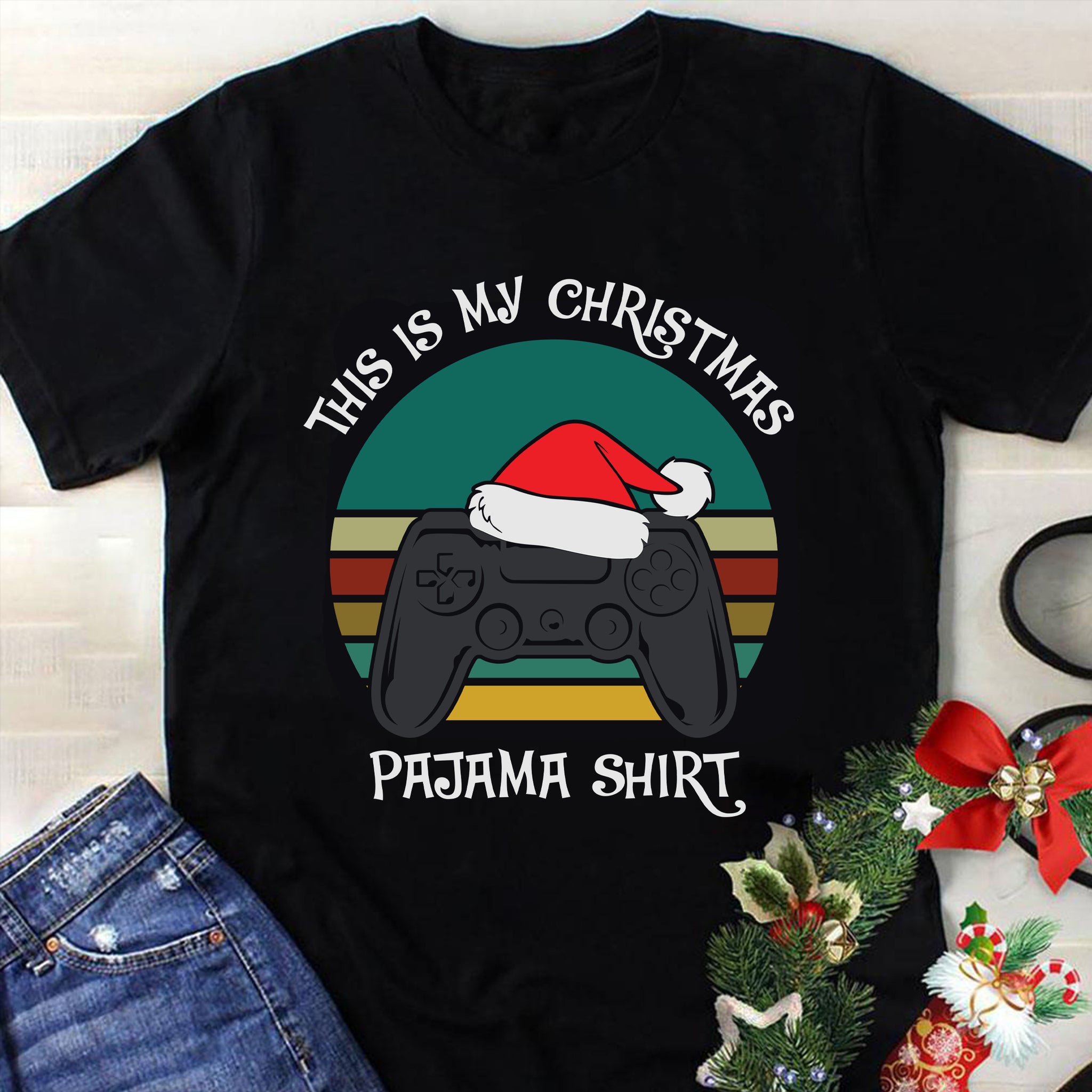 This Is My Christmas Pajama Shirt Game Svg, Christmas Svg, Tree Christmas Svg, Tree Svg, Santa Svg, Snow Svg, Merry Christmas Svg, Hat Santa Svg, Light Christmas Svg