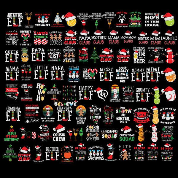 Christmas Bundle Svg, Christmas Svg, Snow Svg, Santa Svg, Merry Christmas Svg, Bundle Christmas Svg, Tree Christmas Svg, Santa Svg, Bundle Christmas Svg