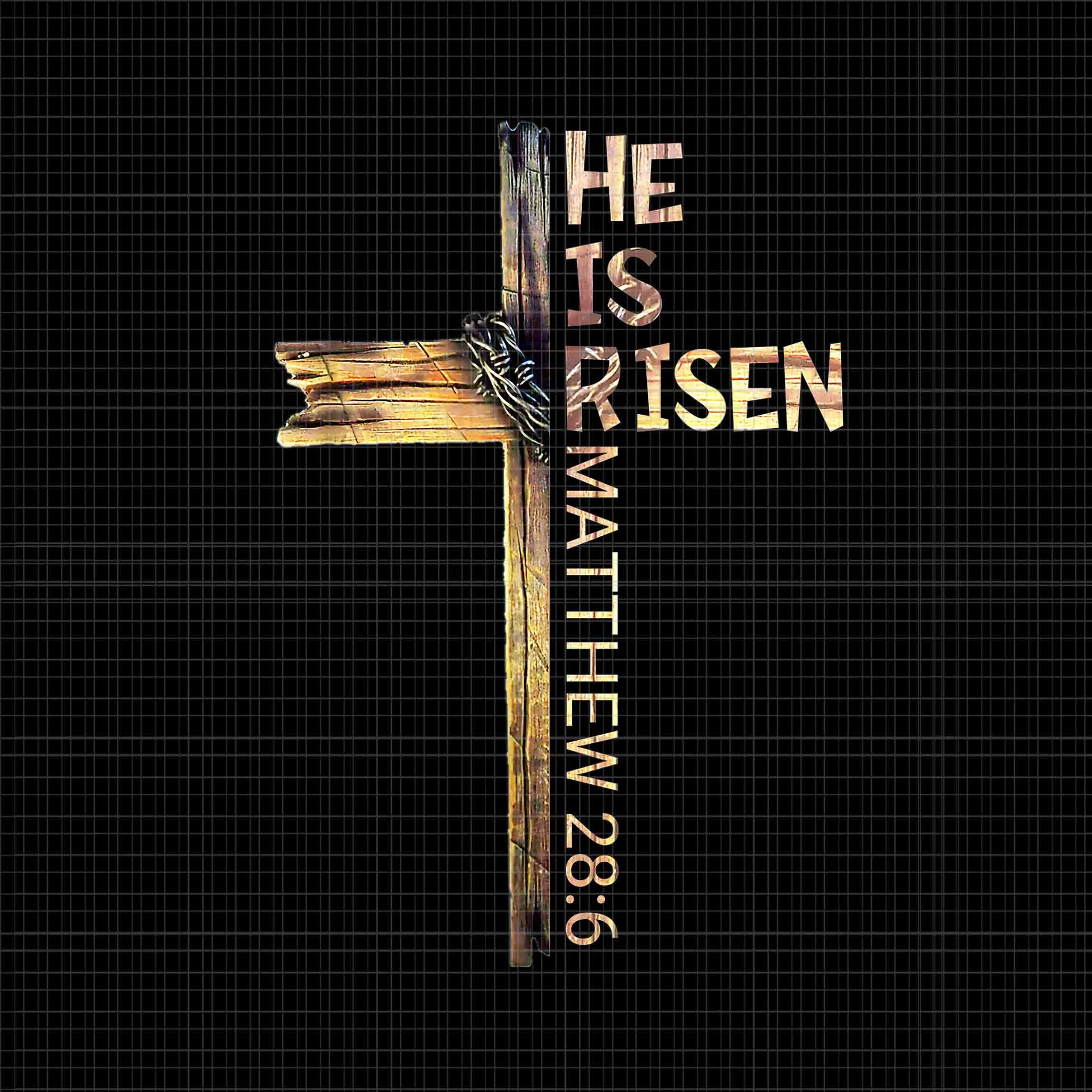 Easter Christian He Is Risen Sun Resurrection Png, Christian He Is Risen Png, He Is Risen Matthew 28:6 Png