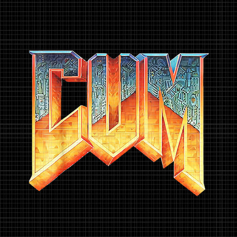 Dooms-Cum Vintage Game Lover Classic Png, Dooms-Cum Png, Doom Cum Vector
